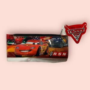 NEW Disney Cars Lighting McQueen Red Pencil Case Pouch